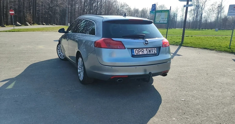 Opel Insignia cena 25500 przebieg: 224000, rok produkcji 2011 z Prudnik małe 67